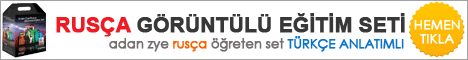 Rusça Görüntülü Eğitim Seti
