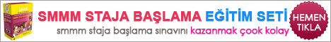 SMMM Staja Başlama Görüntülü Eğitim Seti